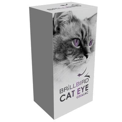 Brillbird Norge GEL&LAC Cat eye effect gel&lac - Violet