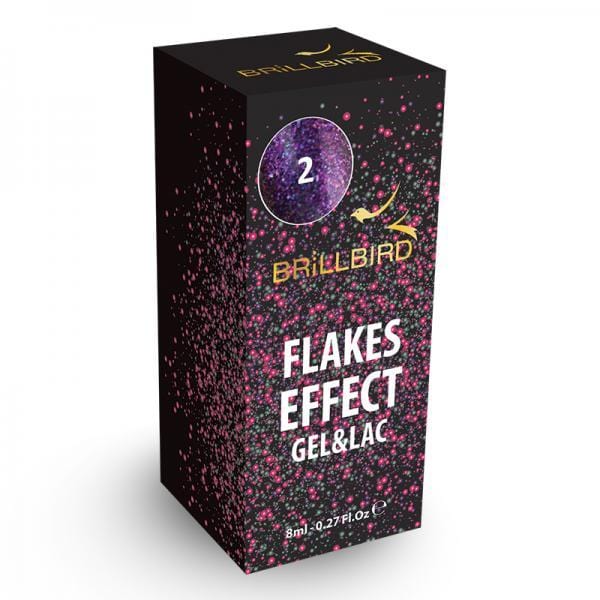Brillbird Norge EFFECT Flake effect gel&lac - 2