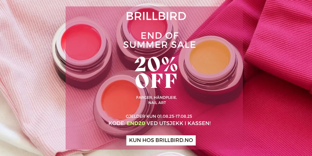 End of Summer Sale – 20% rabatt hos BrillBird!