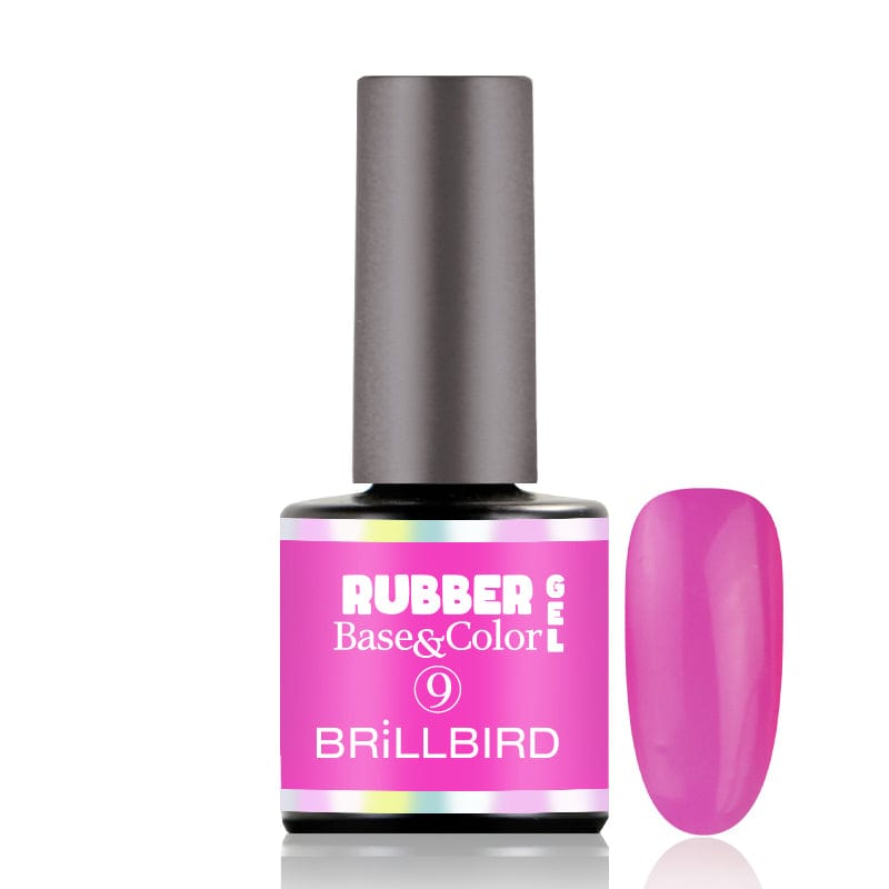 Brillbird Norge RUBBER BASE Mani Gel - Rubber base  9 - 8ml
