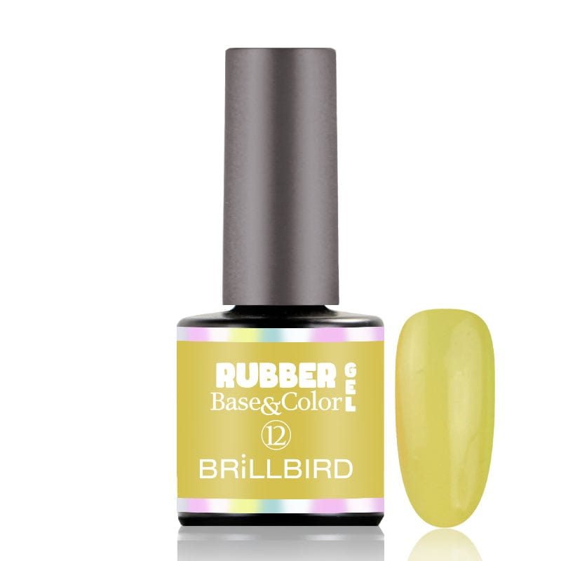Brillbird Norge RUBBER BASE Mani Gel - Rubber base  12 - 8ml