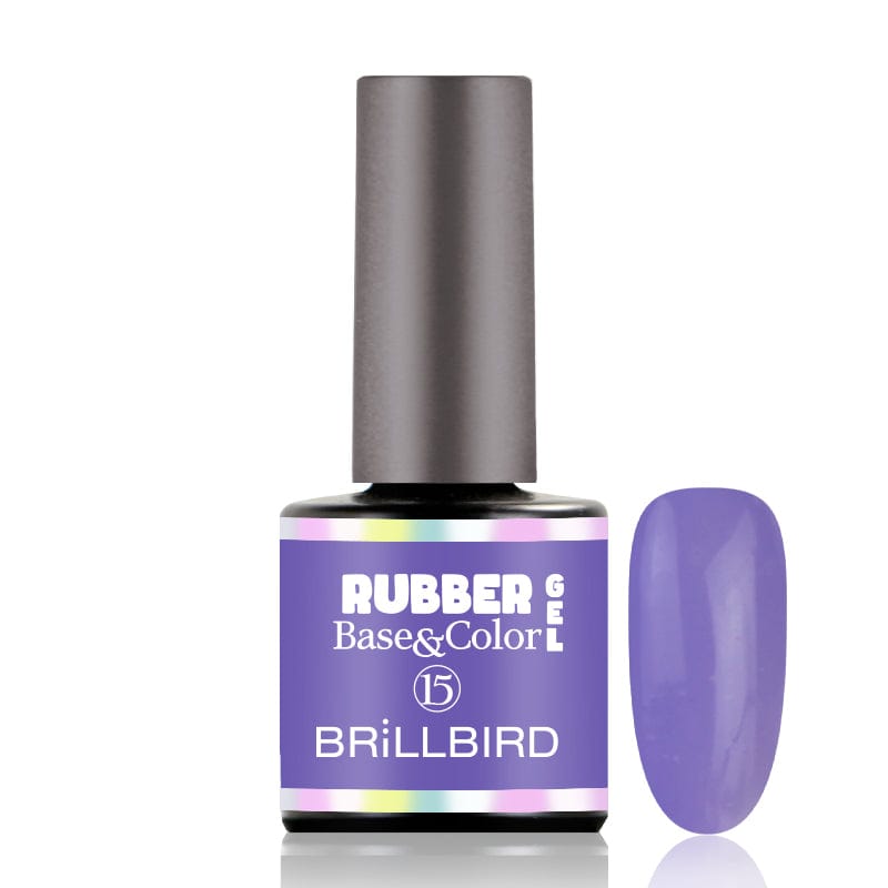Brillbird Norge RUBBER BASE Mani Gel - Rubber base  15 - 8ml