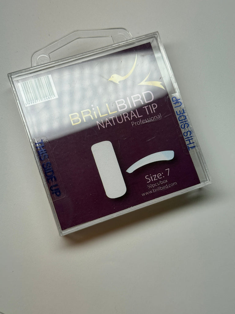 Brillbird Norge TIPPER 7 Natural Tip  - Refill Box (50pcs)