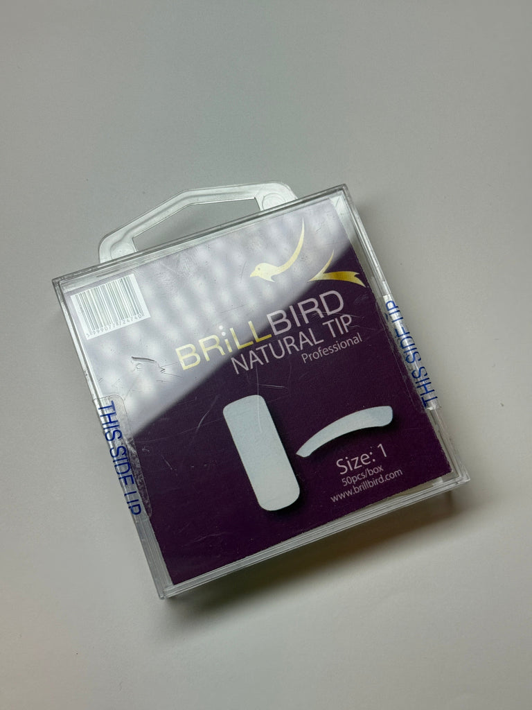 Brillbird Norge TIPPER 1 Natural Tip  - Refill Box (50pcs)