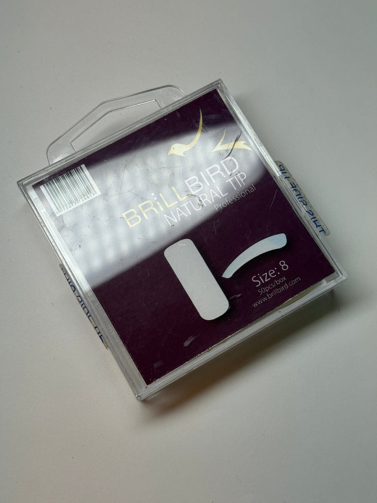 Brillbird Norge TIPPER 8 Natural Tip  - Refill Box (50pcs)