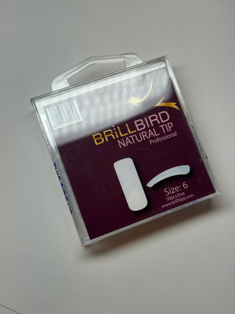 Brillbird Norge TIPPER 6 Natural Tip  - Refill Box (50pcs)