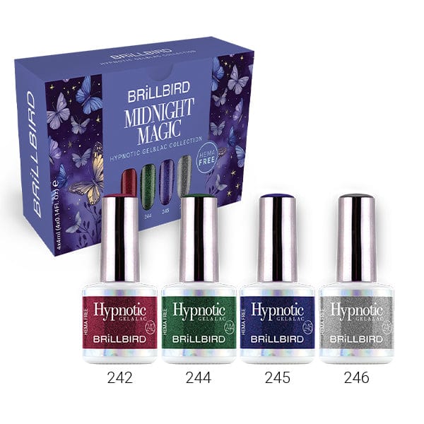 Brillbird Norge HYPNOTIC Hypnotic Midnight Magic gel&lac kitt