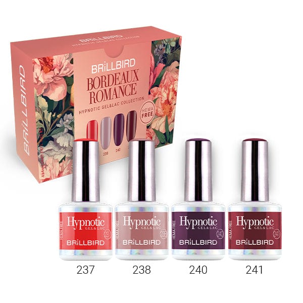 Brillbird Norge HYPNOTIC Hypnotic Bordeaux Romance gel&lac kitt