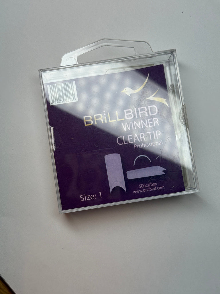 Brillbird Norge TIPPER 1 Clear Winner Tip  - Refill Box (50pcs)