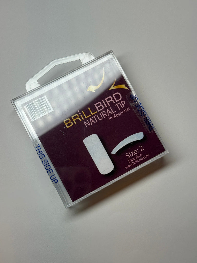 Brillbird Norge TIPPER 2 Natural Tip  - Refill Box (50pcs)