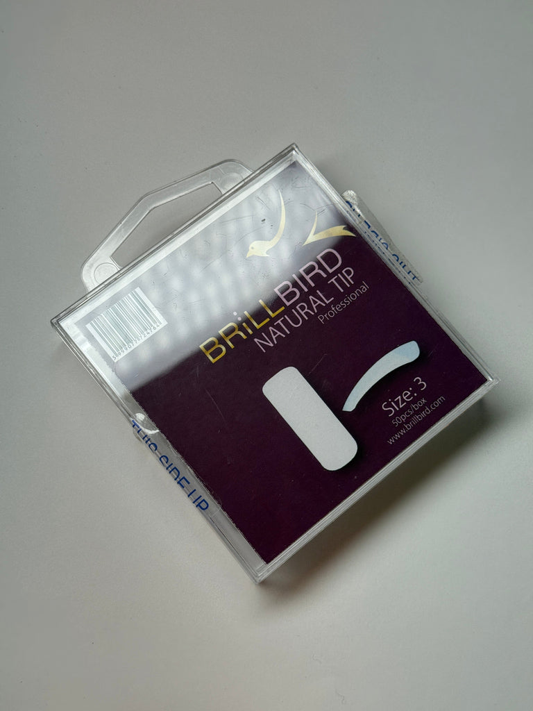 Brillbird Norge TIPPER 3 Natural Tip  - Refill Box (50pcs)