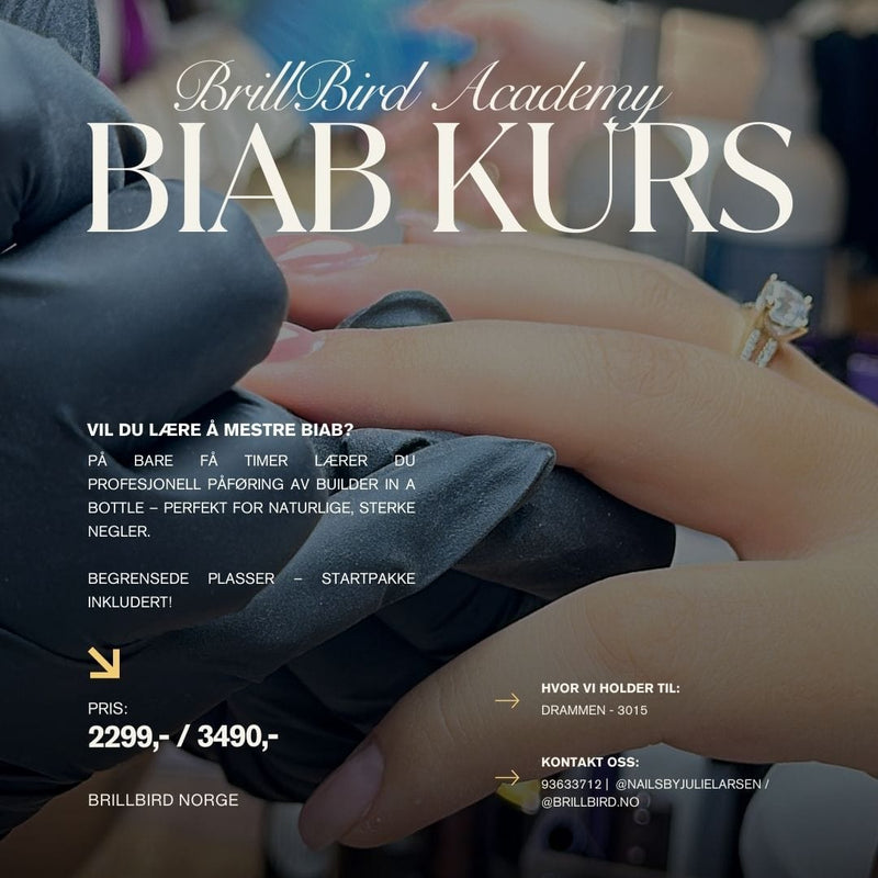Brillbird Norge KURS BIAB Kurs