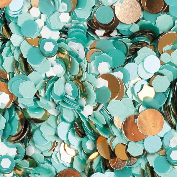 Brillbird Norge GLITTER MN GLITTER DOTS 2 - MINT GREEN