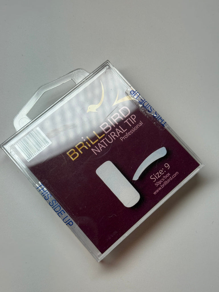 Brillbird Norge TIPPER 9 Natural Tip  - Refill Box (50pcs)