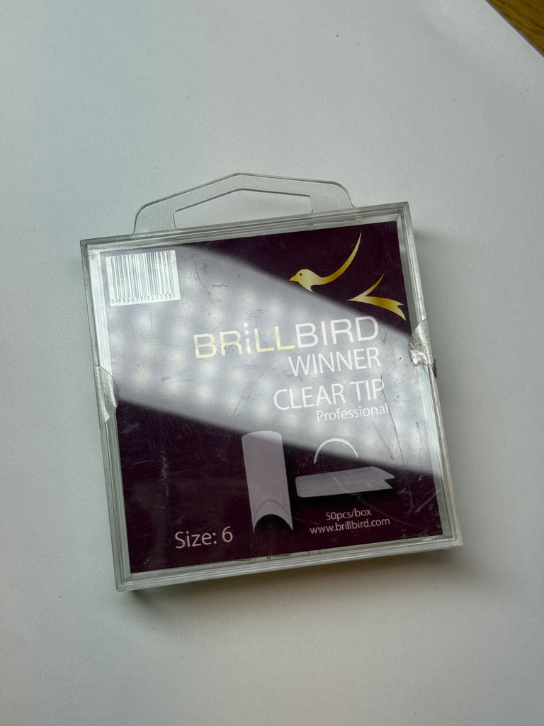 Brillbird Norge TIPPER 6 Clear Winner Tip  - Refill Box (50pcs)