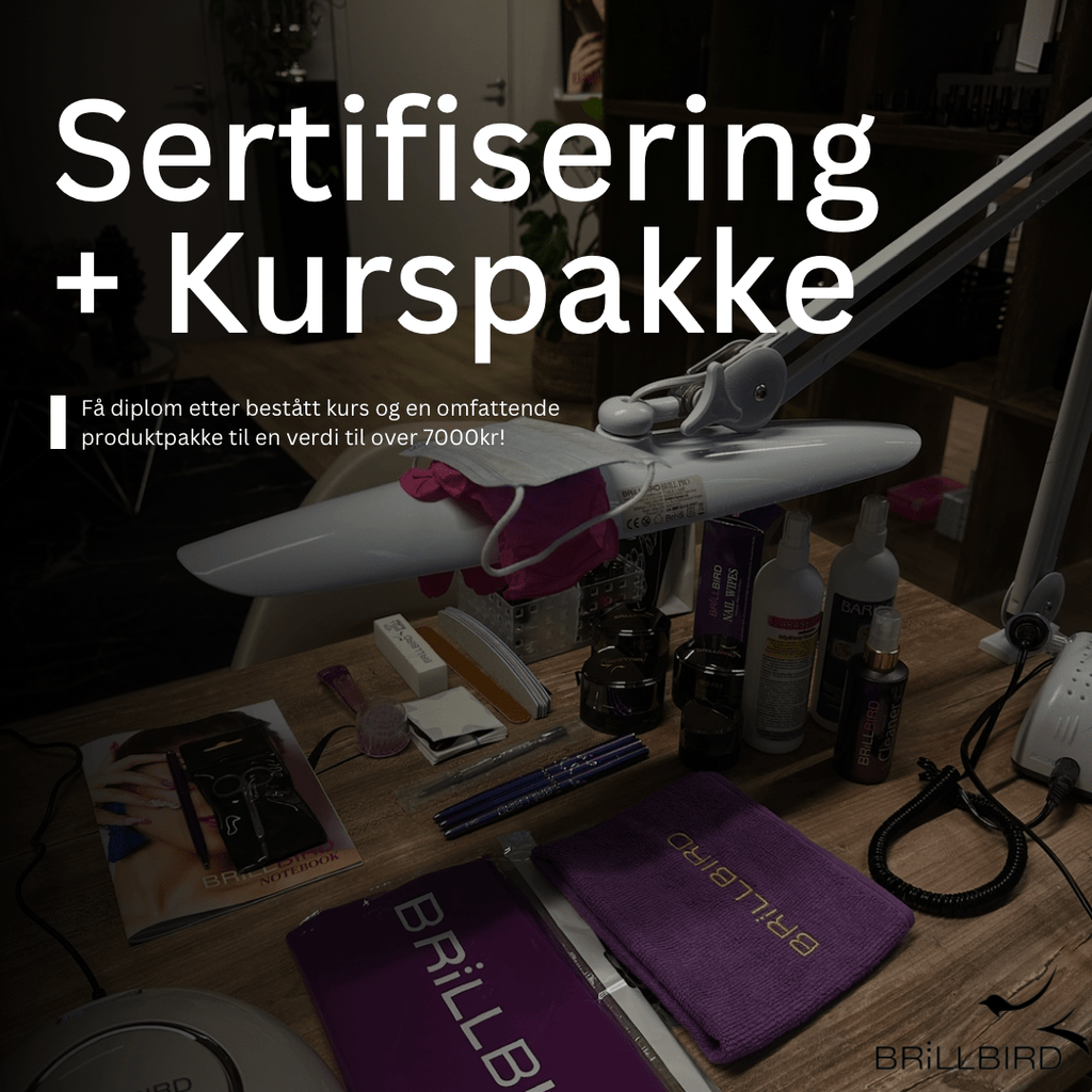 Brillbird Norge KURS Grunnkurs i Basic Gel-teknikk