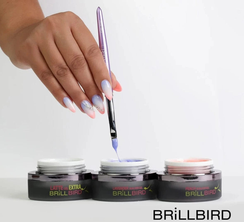 Brillbird Colour Builder Gel Kit – fire sommerfarger