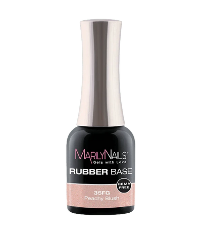 Brillbird Norge RUBBER BASE RUBBER BASE 35FG - Peachy Blush