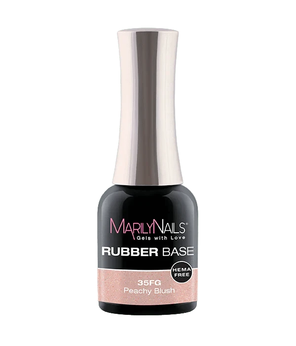 Brillbird Norge RUBBER BASE RUBBER BASE 35FG - Peachy Blush
