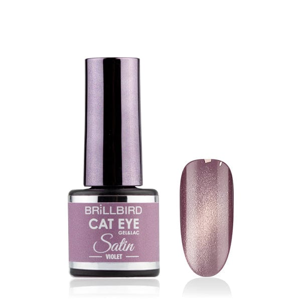 Brillbird Norge CAT EYE EXTRA Cat eye gel&lac - Satin #Violet