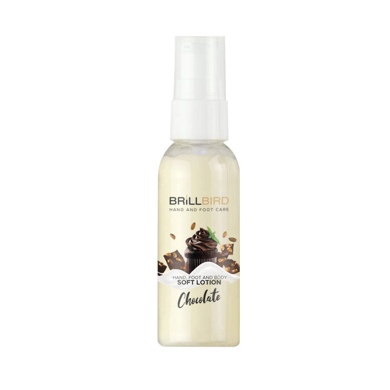 Brillbird Norge PEDICURE 50ML Hand, foot and body SOFT lotion - Chocolate 250ml