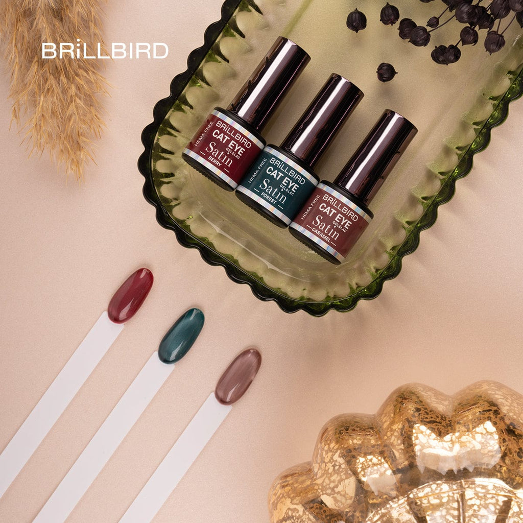 Brillbird Norge CAT EYE EXTRA Cat eye gel&lac - Satin Forest