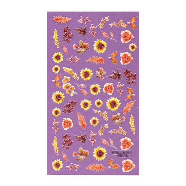 Brillbird Norge STICKERS BB 3D NAIL STICKER - BB-16