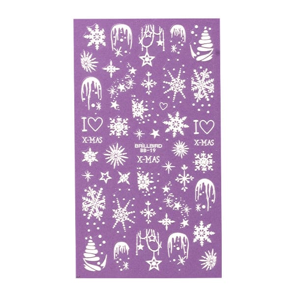 Brillbird Norge STICKERS BB 3D NAIL STICKER - BB-19