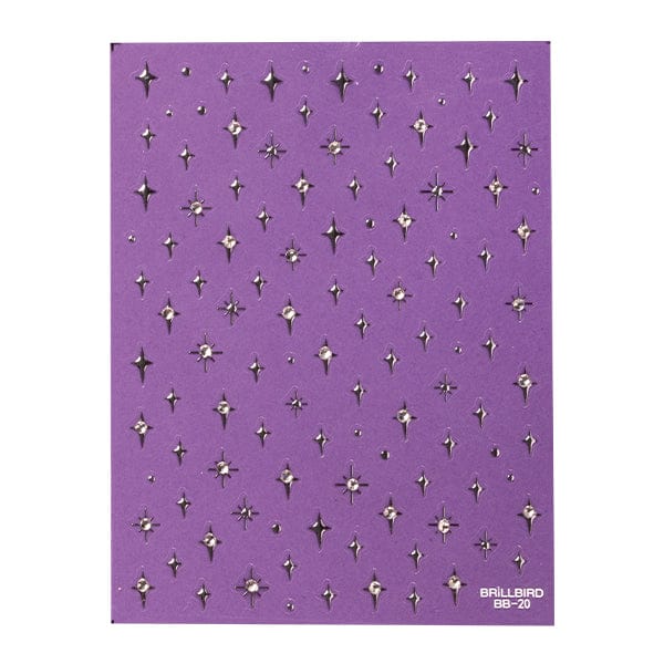 Brillbird Norge STICKERS BB 3D NAIL STICKER - BB-20
