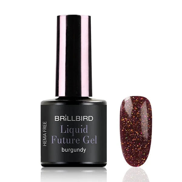 Brillbird Norge FUTURE GEL 8ml (Flaske) Future Liquid Reflective Burgundy