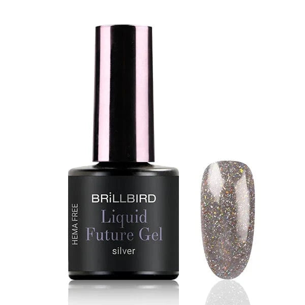 Brillbird Norge FUTURE GEL Future Liquid Reflective Silver