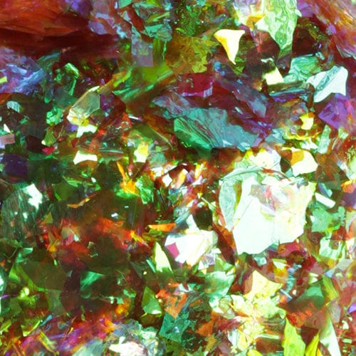 Brillbird Norge CHROME MN FOIL FLAKES - HOLO GREEN