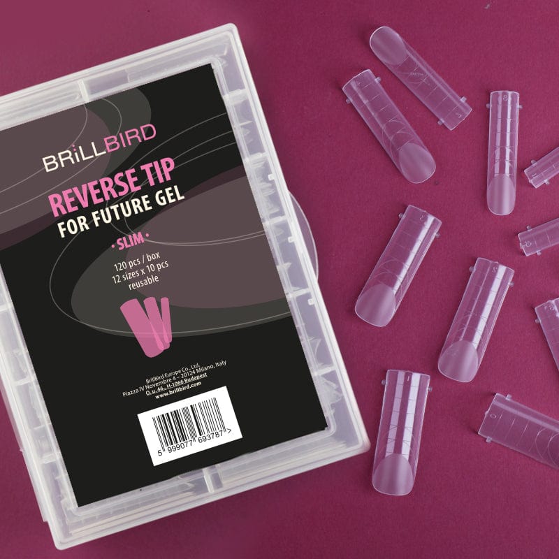 Brillbird Norge FUTURE GEL Reverse Tip for Future Gel - Slim 120pcs