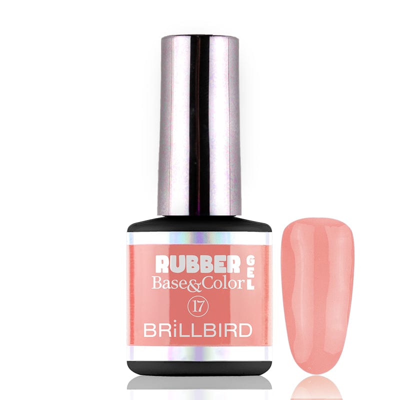 Brillbird Norge RUBBER BASE Mani Gel - Rubber base  17 - 8ml