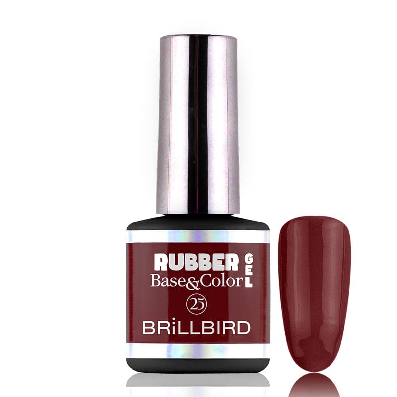 Brillbird Norge RUBBER BASE Mani Gel - Rubber base  25 - 8ml