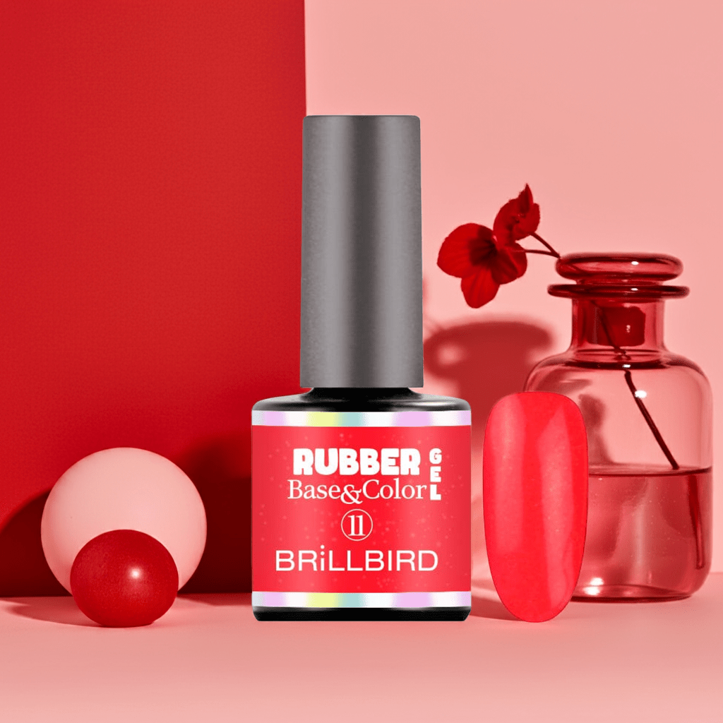 Brillbird Norge RUBBER BASE Mani Gel - Rubber base  11 - 8ml