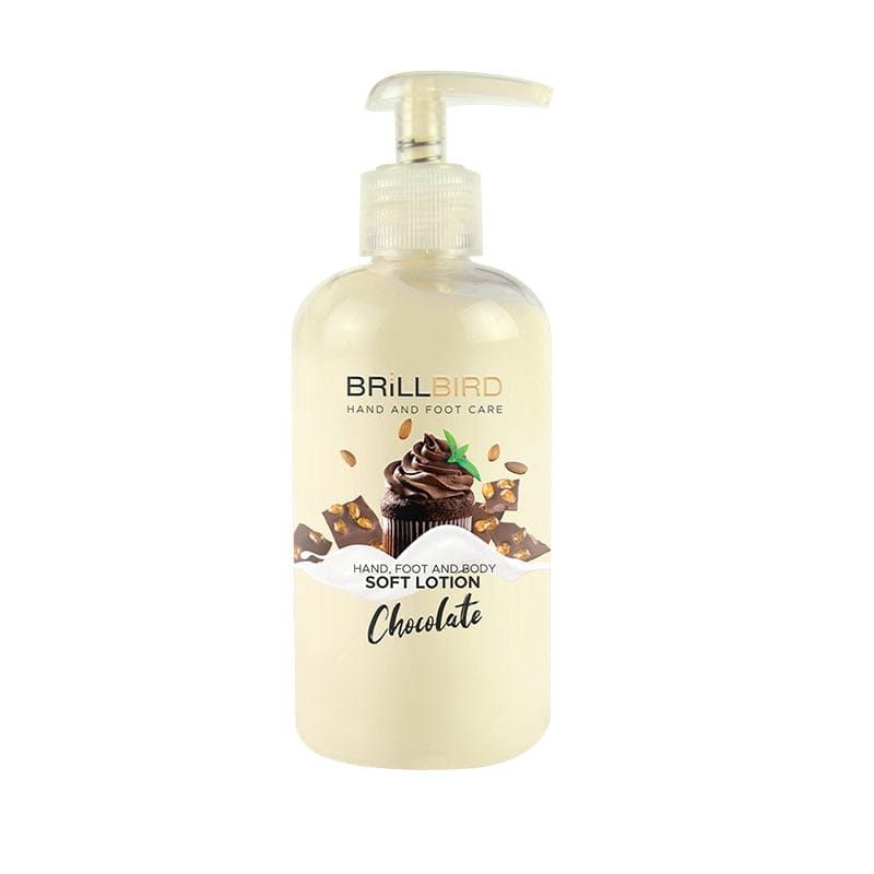Brillbird Norge PEDICURE 250ML Hand, foot and body SOFT lotion - Chocolate 250ml