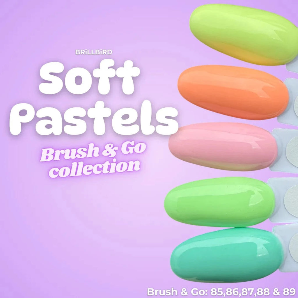 Brillbird Norge FARGE Soft Pastels - Brush&Go