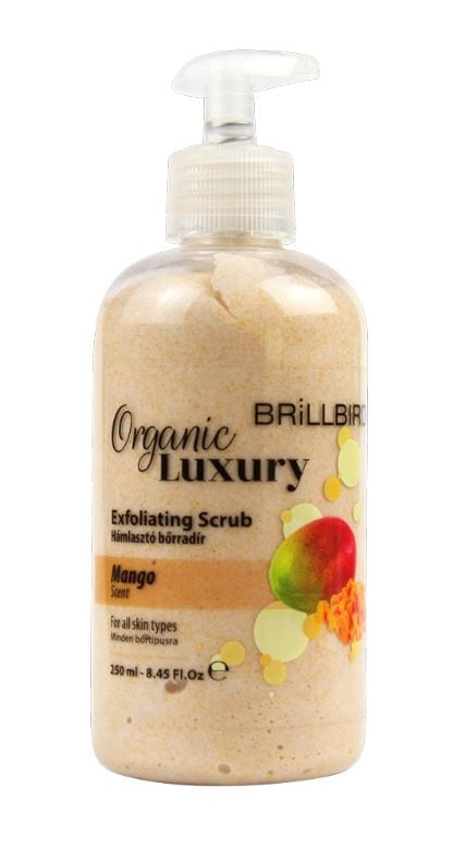 Brillbird Norge PEDICURE Organic Luxury - Fuktighetsgivende skrubb mango
