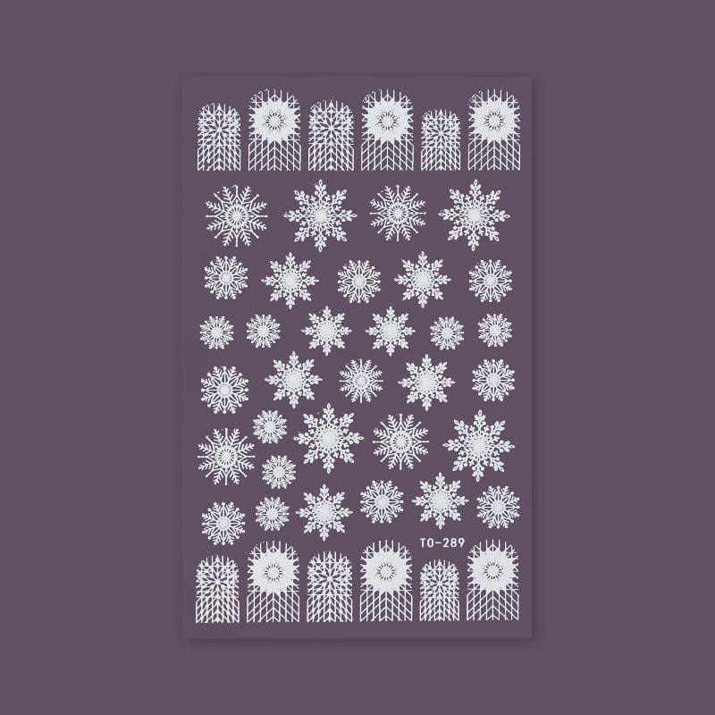 Stickers Christmas White (Tomoni-289)