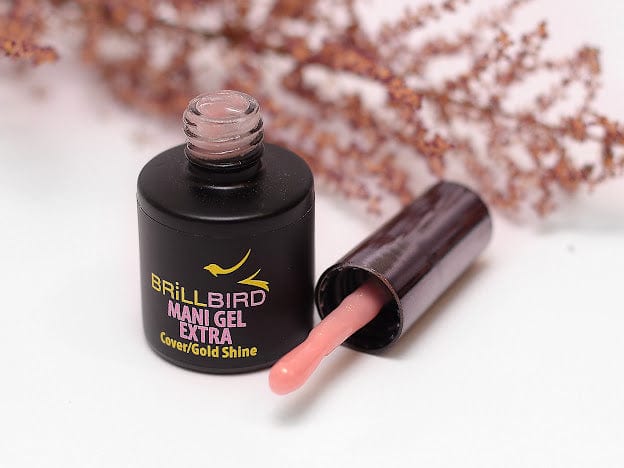 Brillbird Norge MANI GEL EXTRA Mani Gel Extra -  Cover - Gold shine 8 ml