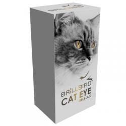 Brillbird Norge GEL&LAC Cat eye effect gel&lac - Gold