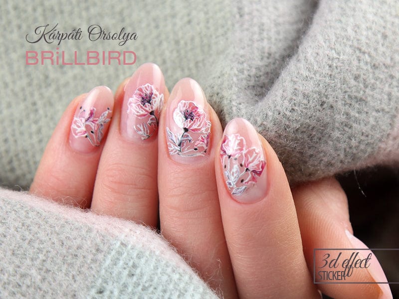 Brillbird Norge 3D Klistremerke  B9