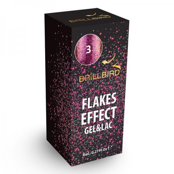 Brillbird Norge EFFECT Flake effect gel&lac - 3