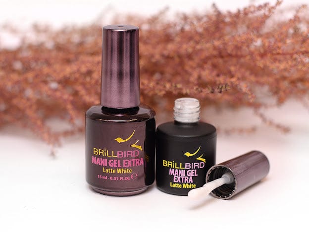 Brillbird Norge MANI GEL EXTRA 8ML Mani Gel Extra - Latte White