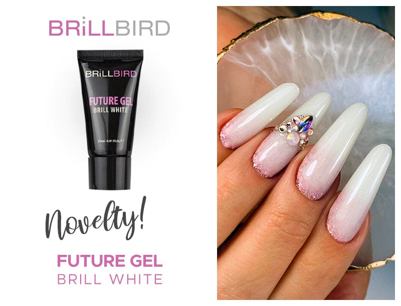 Future gel - Brill White m/shimmer