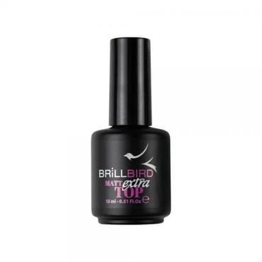 Brillbird Norge TOP GEL Matt Extra Top 15ml