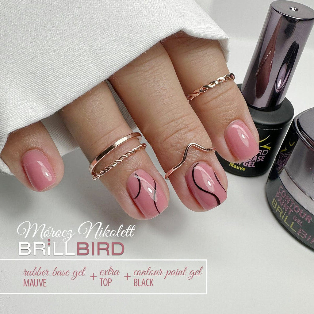 Brillbird Norge MANI GEL EXTRA Mani Gel - Rubber base #2 Mauve 8ml
