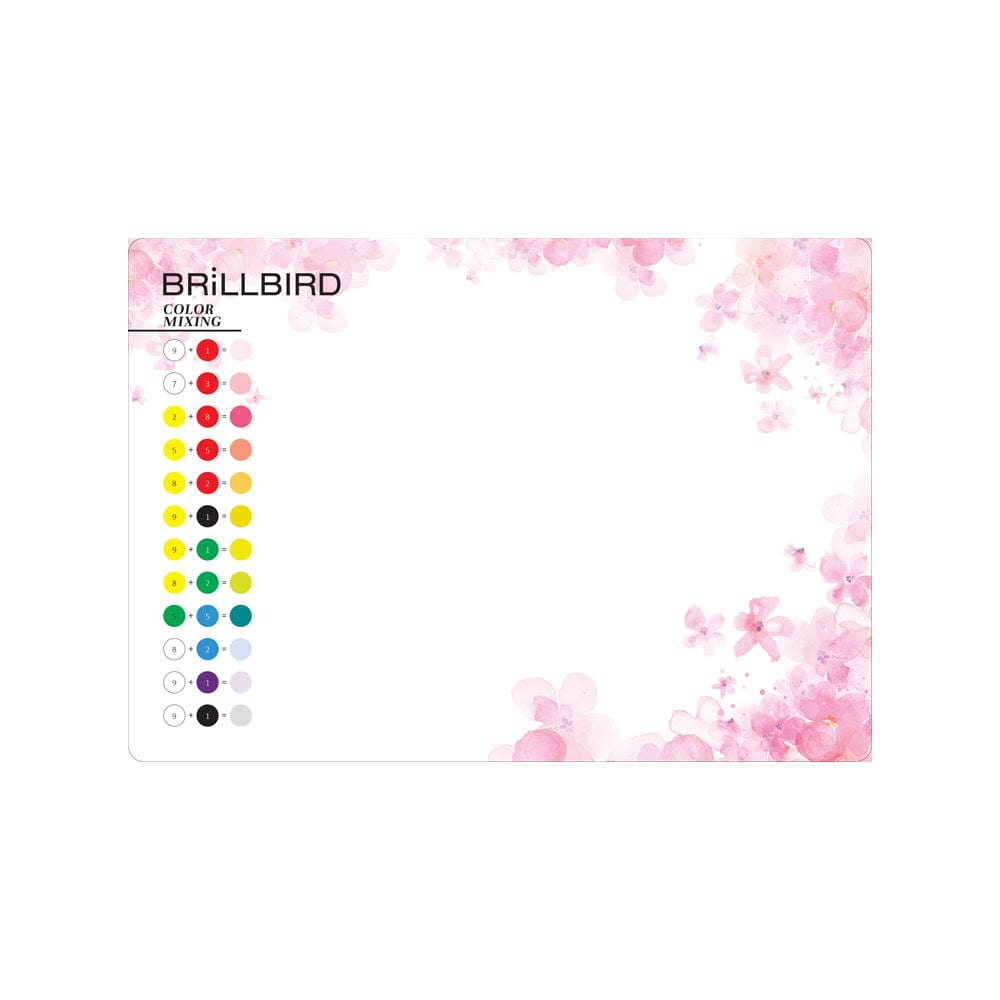 Brillbird Norge REDSKAP Fargepalett til Blanding av farger
