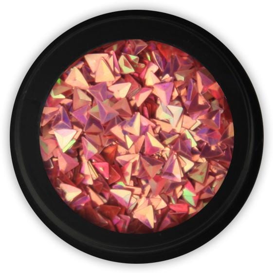 Brillbird Norge NAILART 3D Triangel - Fersken